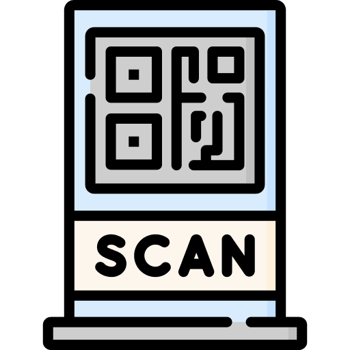 Qr code scan smartphone ui icon Qr code scan smartphone ui icon