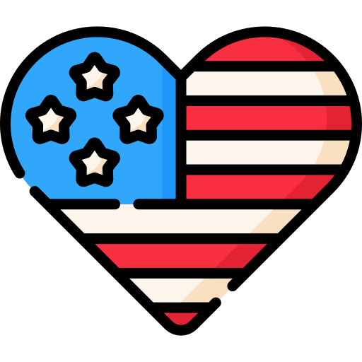 Heart hearts heart usa icon
