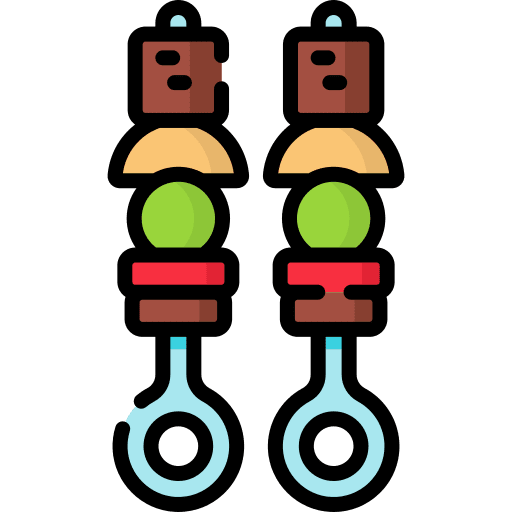 Skewers skewer skewers meat icon Skewers skewer skewers meat icon
