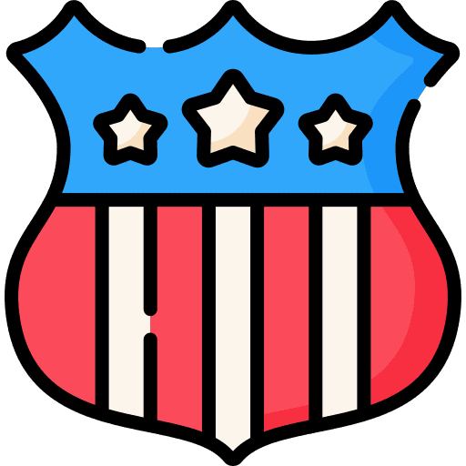 Badge usa emblem badge icon Badge usa emblem badge icon