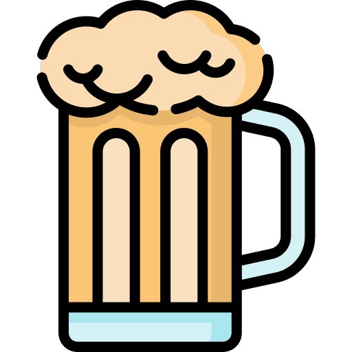 Beer pub fast food beer icon Beer pub fast food beer icon