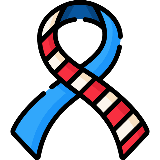 Scarf 4th of july usa united states of america icon Scarf 4th of july usa united states of america icon