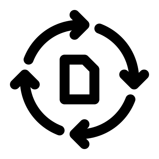 Process technology information system icon Process technology information system icon