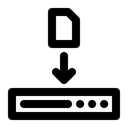 Implementation information development computer icon Implementation information development computer icon