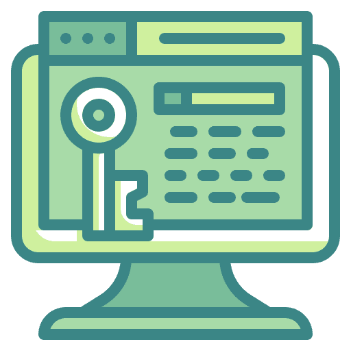 Keyword computer key electronics icon