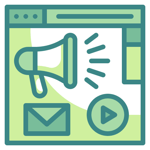 Website advertisement website online icon Website advertisement website online icon