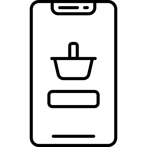 Online shopping online shop smartphone online shopping icon Online shopping online shop smartphone online shopping icon