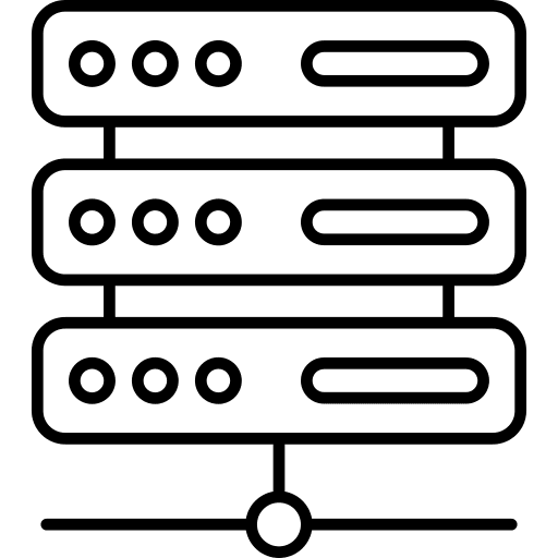 Server server files multimedia icon Server server files multimedia icon