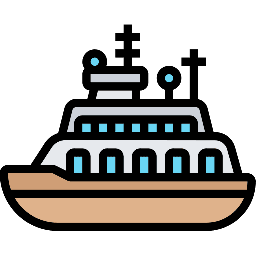 Cruise vacation travel cruise icon
