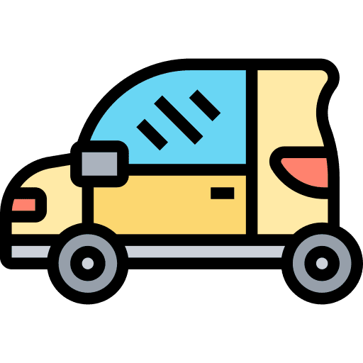 Electric car electric car transportation eco car icon