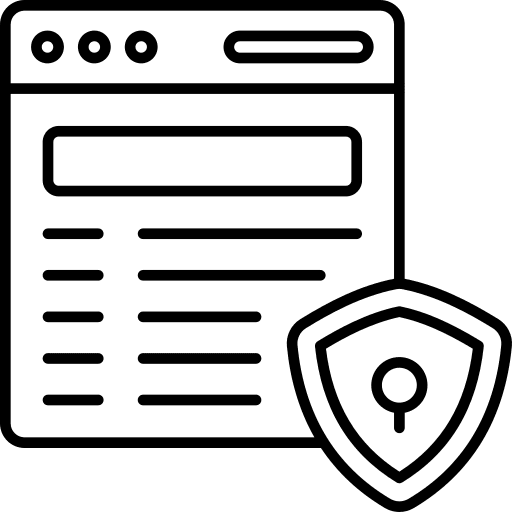Web security web security security protect icon Web security web security security protect icon