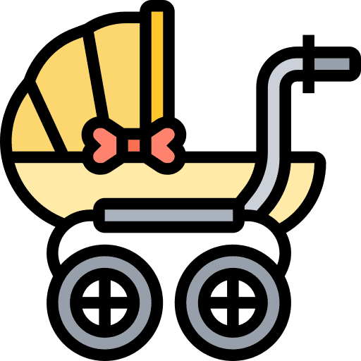 Baby carriage baby buggy transportation child icon Baby carriage baby buggy transportation child icon