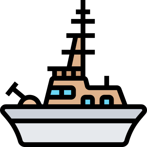 Cruiser travel cable ferry transportation icon