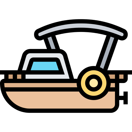 Cruiser vehicle ferry boat transport icon Cruiser vehicle ferry boat transport icon