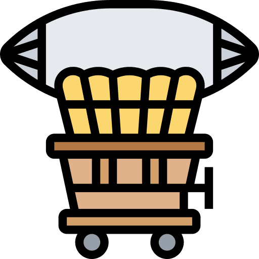 Dirigible transportation dirigible vehicle icon Dirigible transportation dirigible vehicle icon