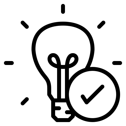 Successful winner electronics creativity icon