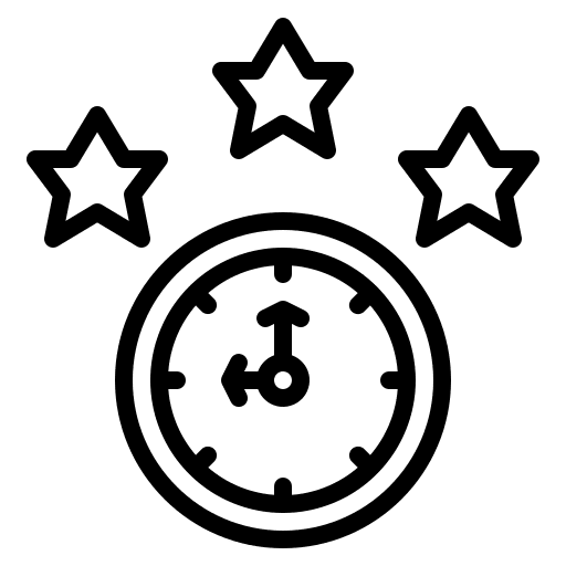 Timeline in progress star timeline icon Timeline in progress star timeline icon