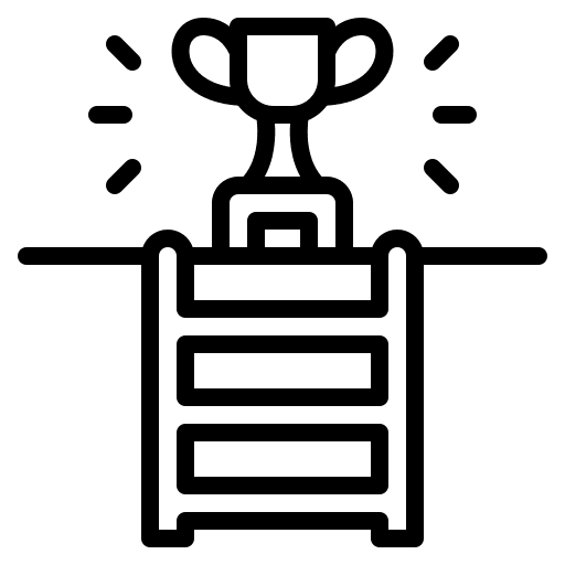 Competition sports and competition success achievement icon Competition sports and competition success achievement icon