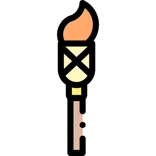 Fire pyre burning miscellaneous icon