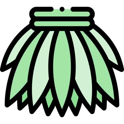 Hawaiian skirt fashion female hawaii icon