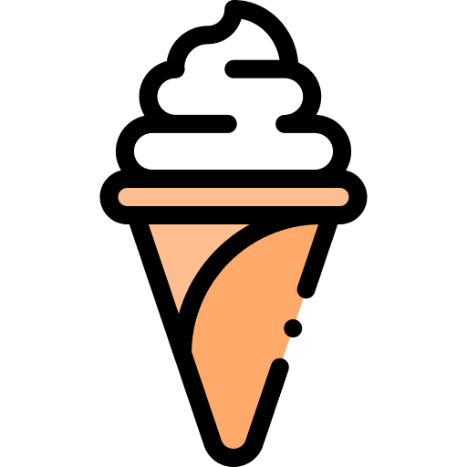 Ice cream food and restaurant dessert sweet icon Ice cream food and restaurant dessert sweet icon