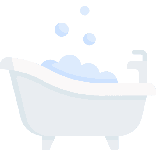 Bathtub house things bath bathroom icon