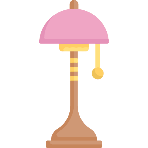 Floor lamp floor electronics lamp icon