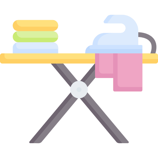 Ironing board ironing board electric iron furniture and household icon