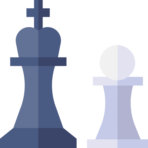 Chess piece play board games sports and competition icon Chess piece play board games sports and competition icon
