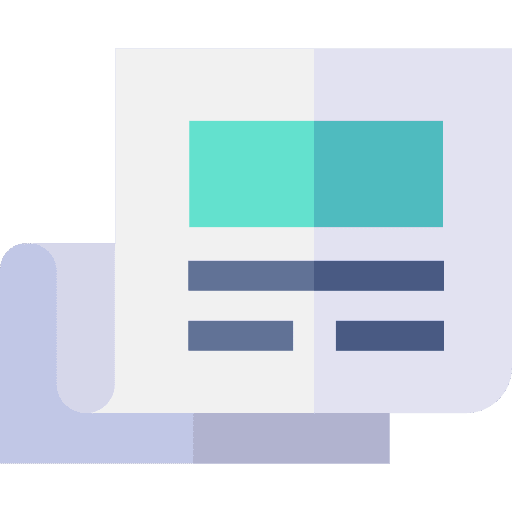 Newspaper news magazine communications icon Newspaper news magazine communications icon