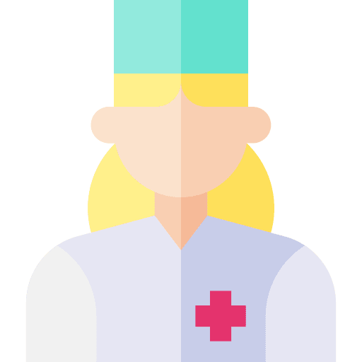 Nurse female occupation medical assistance icon Nurse female occupation medical assistance icon