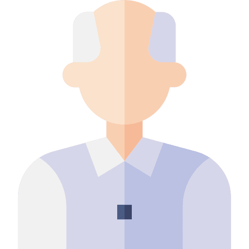 Old man avatar people grandpa icon Old man avatar people grandpa icon