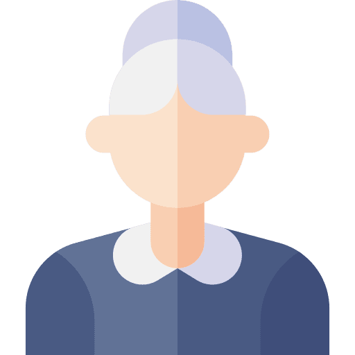 Old woman grandma old woman avatar icon Old woman grandma old woman avatar icon