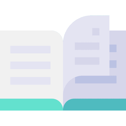 Open book education turn page study icon Open book education turn page study icon