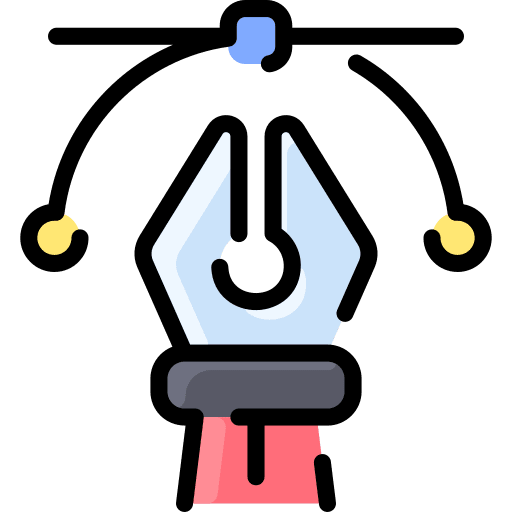 Pen tool art and design graphic tool graphic design icon