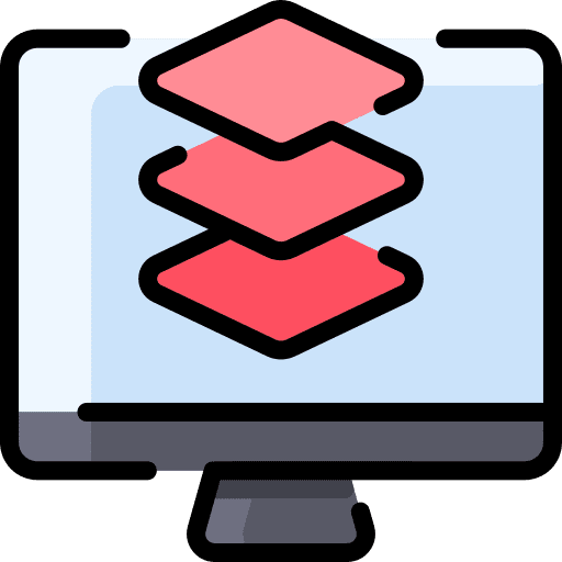 Computer art and design graphic tool graphics editor icon