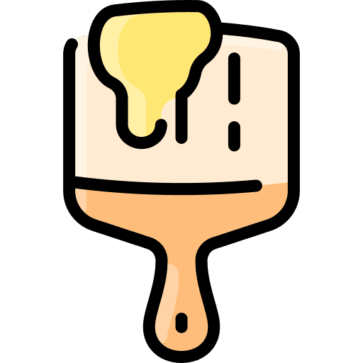 Brush edit tools brush paint icon