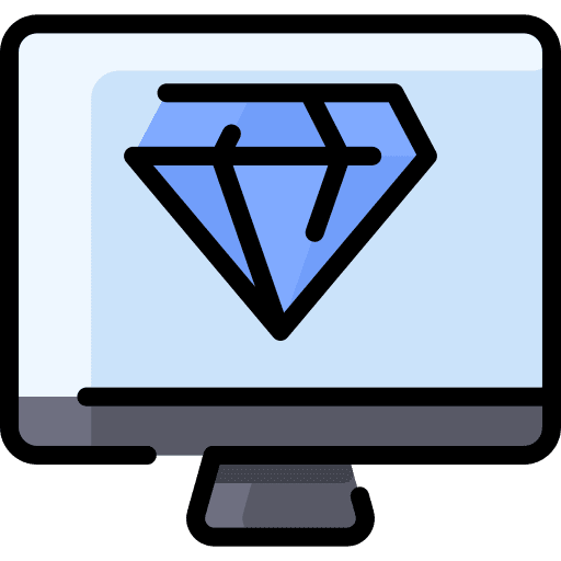 Computer computer web design quality icon