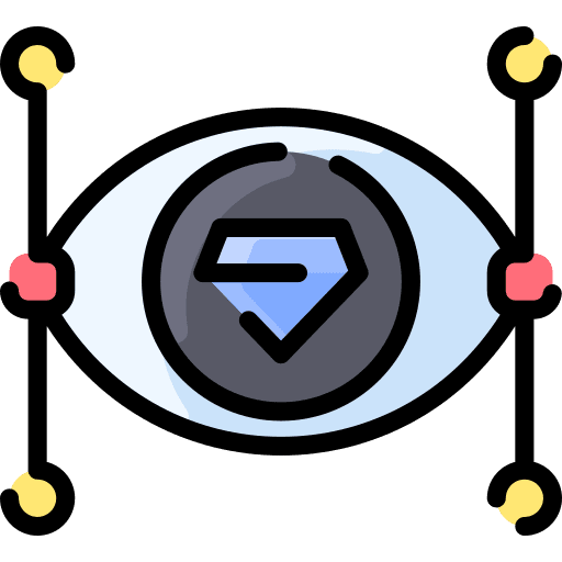 Eye edit tools view art and design icon