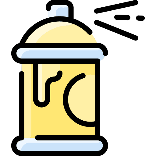 Paint spray spray bottle graffiti spray can icon