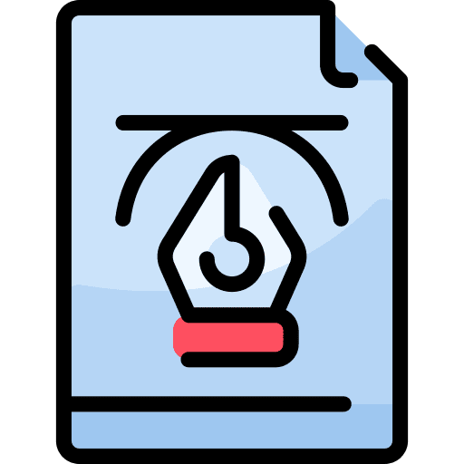 Vector file art and design vector file document icon