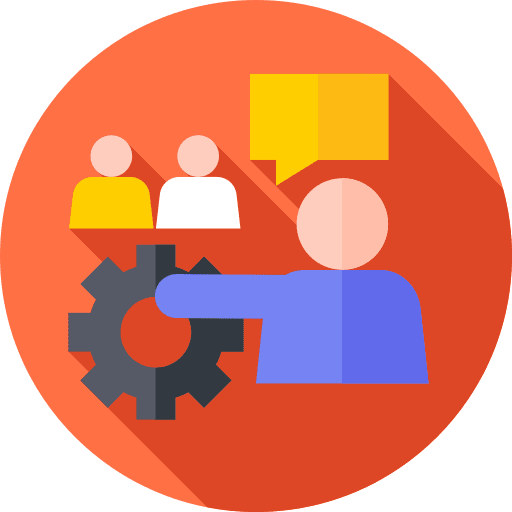 Onboarding deal learning employee icon