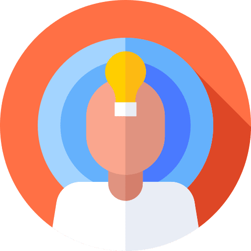 Brand awareness brand awareness company head icon
