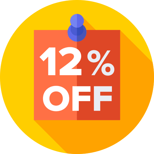 Discount sale 12 push pin icon