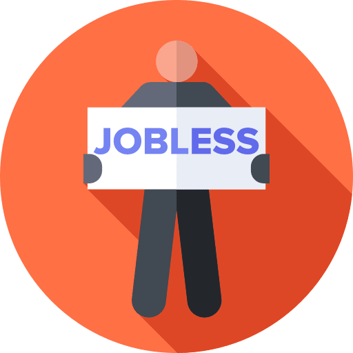 Unemployment jobless user unemployed icon
