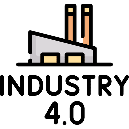 Industry 40 company industry industry 4 icon