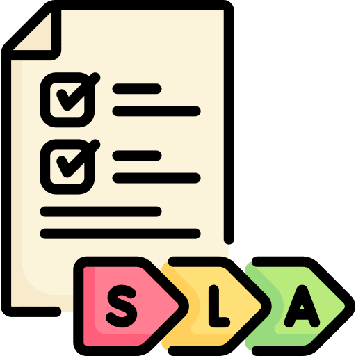 Sla sla business and finance document icon
