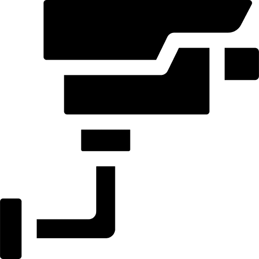 Cctv technology camera surveillance icon