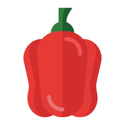 Bell pepper food and restaurant paprika bell pepper icon