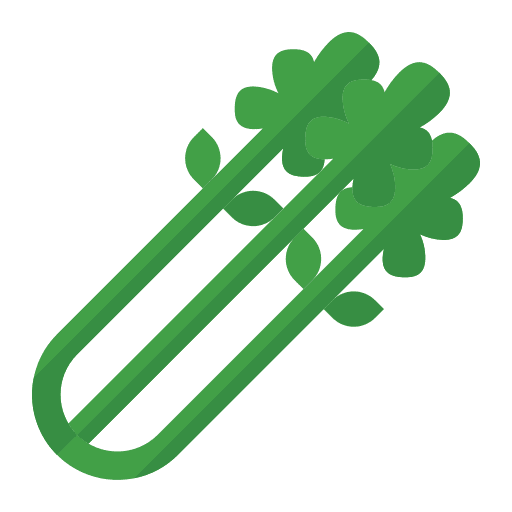 Celery vegetarian vegan healthy food icon Celery vegetarian vegan healthy food icon